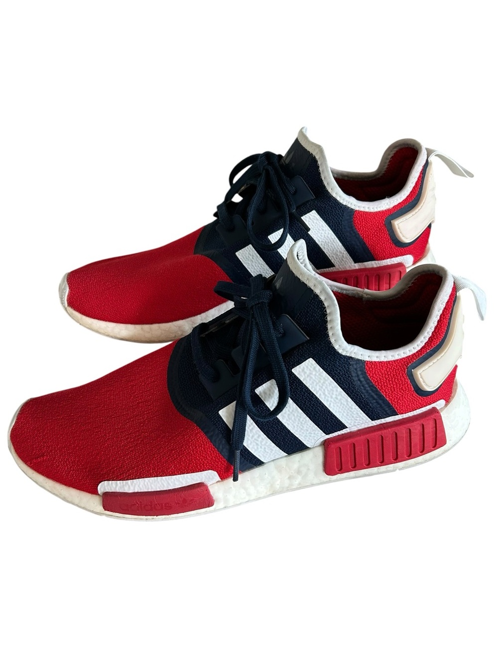 Adidas NMD R1 USA Red Blue White Size 13